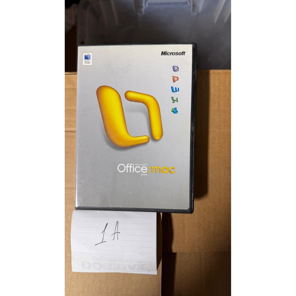Microsoft Office 2004 for‎ Mac Student and Teacher Edition Software with Key